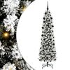 vidaXL K&uuml;nstlicher Weihnachtsbaum Wei&szlig; 210 cm