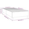 vidaXL Boxspringbettgestell Dunkelgrau 90x190 cm Stoff