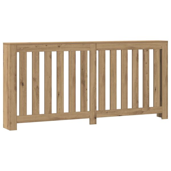 vidaXL Heizkörperverkleidung Artisan-Eiche 175x20x82 cm Holzwerkstoff