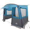 vidaXL Heckzelte f&uuml;r Wohnwagen Personen 352 x 250 x 240 cm Blau