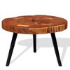 vidaXL Couchtisch Massivholz Akazie (55-60)x40 cm
