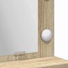 vidaXL Schminktisch Sonoma-Eiche 50 x 41 x 135 cm Holzwerkstoff