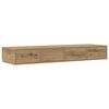 vidaXL Bettschubladen Artisan-Eiche 120 x 36,5 x 16,5 cm Holzwerkstoff