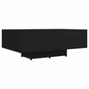 vidaXL Couchtisch Schwarz 85x55x31 cm Holzwerkstoff