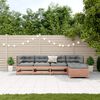 vidaXL 5-tlg. Garten-Lounge-Set mit Kissen Massivholz Douglasie