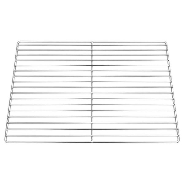 vidaXL Grillrost Silber 47 x 32.5 cm Edelstahl