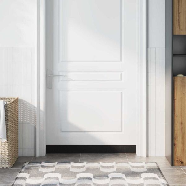 vidaXL Selbstklebende T&uuml;rb&uuml;rstendichtungen 12 pcs Braun 100 cm