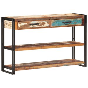 vidaXL Sideboard 120x30x75 cm Recyceltes Massivholz