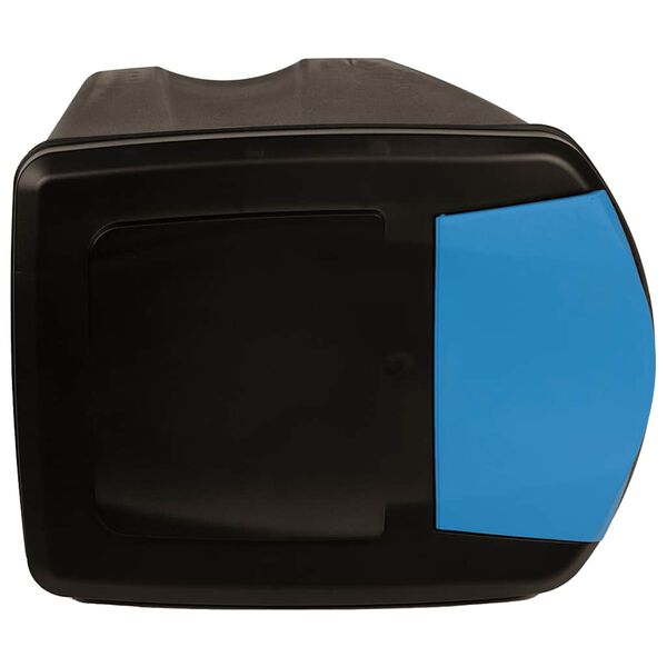 vidaXL Stapelbare Mülleimer 4 Stk. Anthrazit 100 L