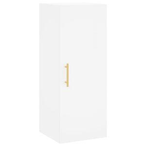 vidaXL Wandschrank Wei&szlig; 34,5x34x90 cm