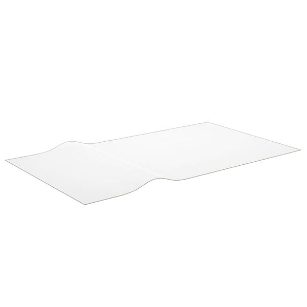 vidaXL Tischfolie Transparent 180x90 cm 1,6 mm PVC