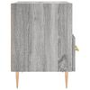 vidaXL Nachttische 2 Stk. Grau Sonoma 40x35x47,5 cm Holzwerkstoff