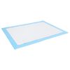 vidaXL Haustier Training Pad 50 pcs Blau und Weiß 60 x 45 cm