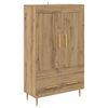 vidaXL Highboard Artisan-Eiche 69,5 x 31 x 115 cm Holzwerkstoff