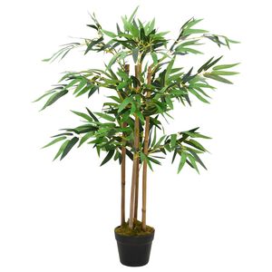 vidaXL K&uuml;nstlicher Bambus Twiggy mit Topf 90 cm