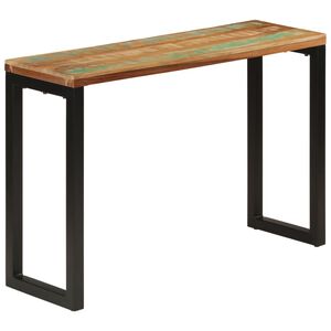 vidaXL Konsolentisch 110x35x75 cm Altholz Massiv