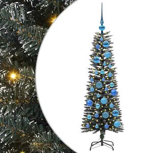 vidaXL K&uuml;nstlicher Weihnachtsbaum mit 150 LEDs mit St&auml;nder Gr&uuml;n 120 cm