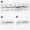 vidaXL Outdoor-Sofagarnitur 7 pcs Natur Massivholz Akazie