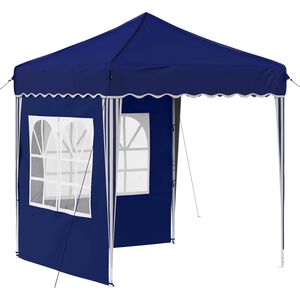 vidaXL Pop-up Partyzelt 195 x 195 x 245 cm Blau Oxford-Stoff