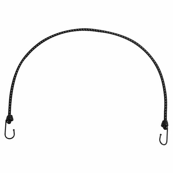 vidaXL Gummiseile Reflektierend mit Haken 25 Stk. 100 cm