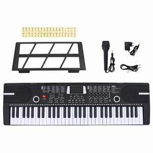vidaXL 61 Tasten Klavier Elektrisches Keyboard mit Notenst&auml;nder Kinder