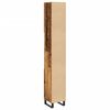 vidaXL Badschrank Altholz-Optik 30x30x190 cm Holzwerkstoff