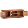 vidaXL TV-Schrank 120x30x40 cm Massivholz Akazie