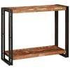 vidaXL Konsolentisch 90 x 33 x 75 cm Massives upgecyceltes Holz