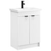 vidaXL Badezimmerm&ouml;bel-Set Wei&szlig; 56 x 37,5 x 81 cm Holzwerkstoff