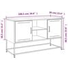 vidaXL TV-Schrank Senfgelb 100,5x39x60,5 cm Stahl