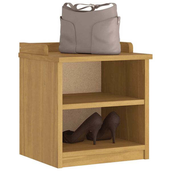 vidaXL Flurbank SANDNES 45x40x50 cm Massivholz Kiefer