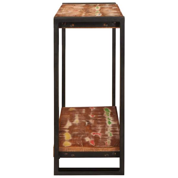 vidaXL Konsolentisch 90 x 33 x 75 cm Massives upgecyceltes Holz