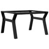 vidaXL Couchtisch-Gestell in Y-Form 70x60x43 cm Stahl