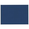 vidaXL Gewichtsdecke Blau 155x220 cm 7 kg Stoff