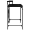 vidaXL Schreibtisch Schwarz Eichen-Optik 100 x 50 x 90 cm