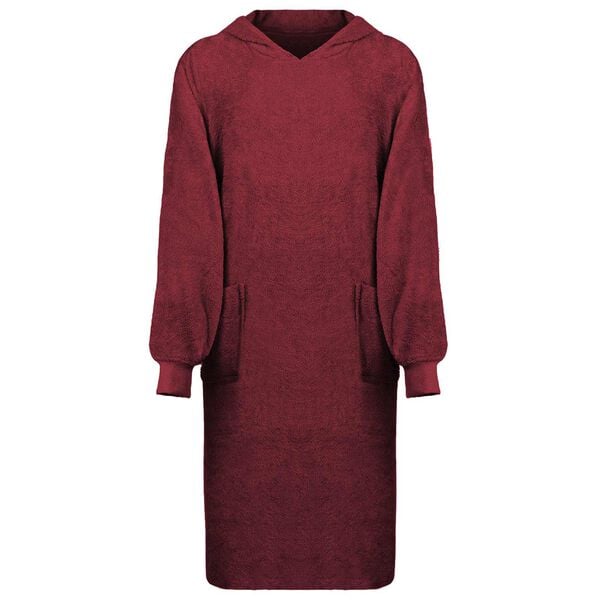 vidaXL Decken-Hoodie KINN Rot XL Baumwolle