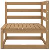 vidaXL 4-tlg. Garten-Lounge-Set Honigbraun Massivholz Kiefer
