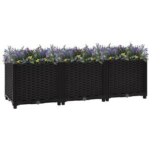 vidaXL Hochbeet 120x40x38 cm Polypropylen