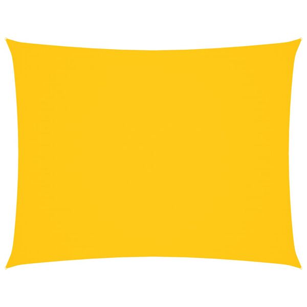 vidaXL Sonnensegel Oxford-Gewebe Rechteckig 4x5 m Gelb