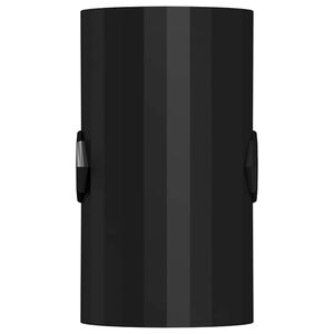 vidaXL Fu&szlig;ball Tischstopper 10 pcs Schwarz 1,7 x 1,7 x 3,2 cm PP