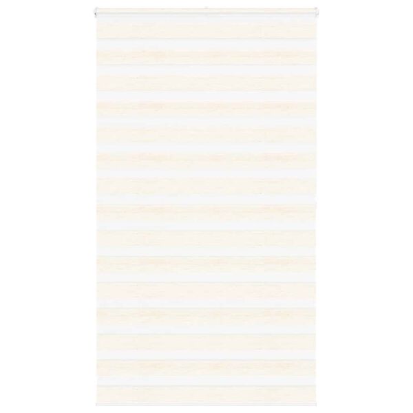 vidaXL Doppelrollo Marmorbeige 120x200cm Stoffbreite 115,9 cm Polyester