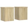vidaXL Pflanzenst&auml;nder 2 Stk. Sonoma-Eiche 15x15x20 cm Holzwerkstoff
