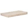 vidaXL Palettenkissen Baumwolle 120&times;80&times;10 cm Beige