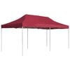 vidaXL Profi-Partyzelt Faltbar Aluminium 6&times;3 m Weinrot