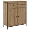 vidaXL Sideboard Artisan-Eiche 70x30x80 cm Holzwerkstoff
