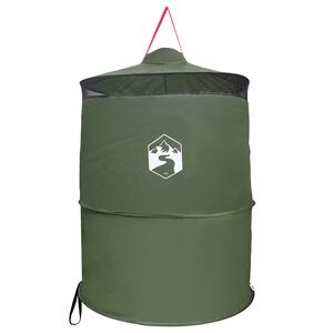 vidaXL Pop-up Toilette Zelt mit Aufh&auml;ngeseil 97 x 126 cm Gr&uuml;n