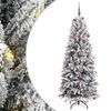 vidaXL K&uuml;nstlicher Weihnachtsbaum Wei&szlig; 180 cm