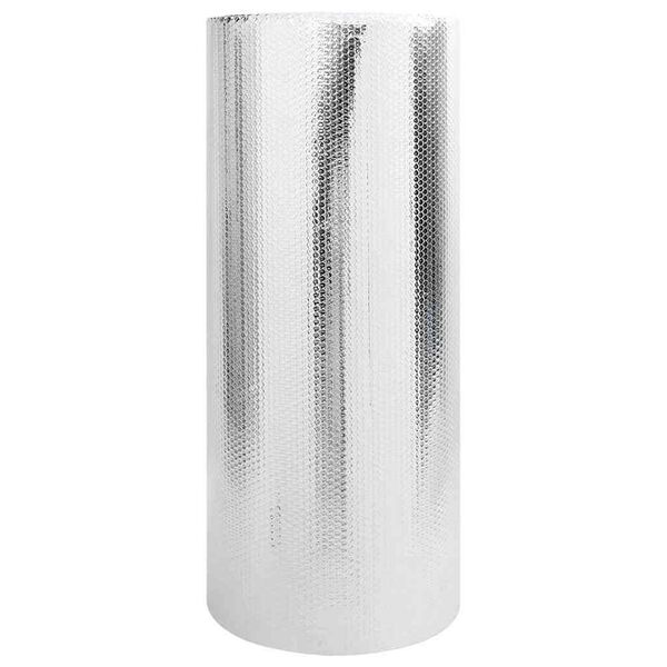 vidaXL Heizkörper-Reflektorfolie Silber 1 x 5 m Aluminium