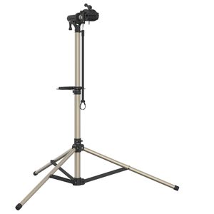 vidaXL Fahrrad-Montagest&auml;nder Klappbar Verstellbar 120-165cm Aluminium
