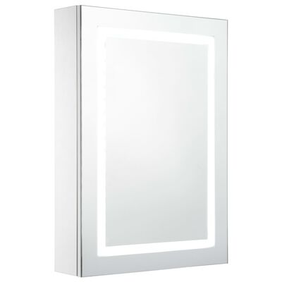 vidaXL LED-Spiegelschrank 50x13x70 cm